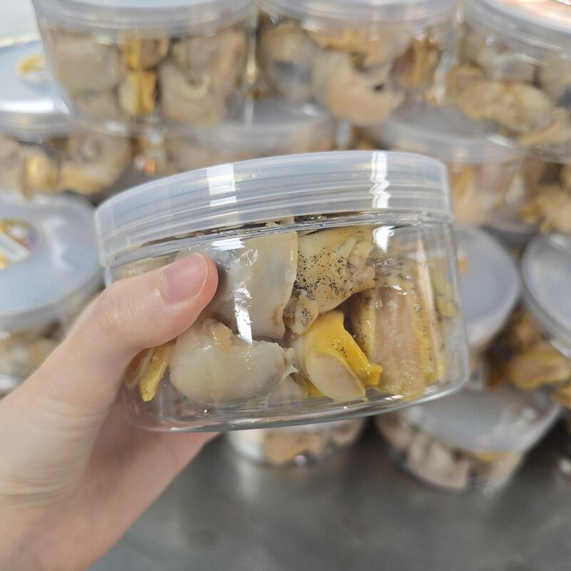 명품대게킹크랩,동해안 자연산 깐 자숙 백골뱅이 1통(250g)