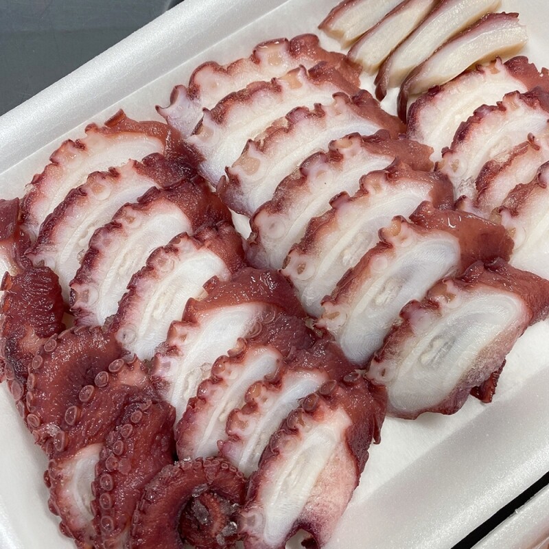 명품대게킹크랩,동해안 자연산 피문어 슬라이스 1팩(200g)